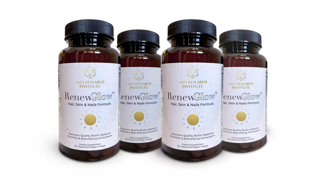RENEWGLOW - 4 BOTTLES - Discount for Email Customers